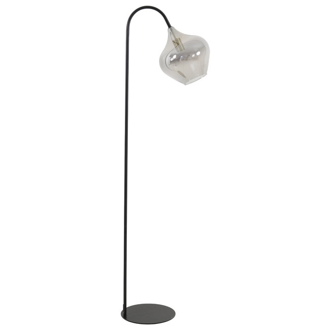 Light en Living Vloerlamp 28x45x160 cm RAKEL mat zwart