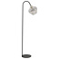 Light en Living Vloerlamp 28x45x160 cm RAKEL mat zwart