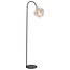 Light en Living Vloerlamp 28x45x160 cm RAKEL mat zwart