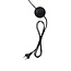 Light en Living Vloerlamp 28x45x160 cm RAKEL mat zwart