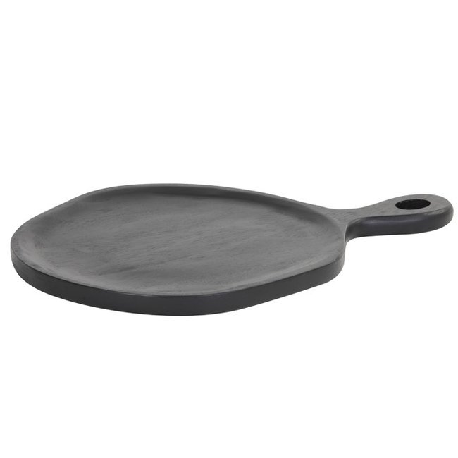 Light en Living Snijplank 34x23,5x1,5 cm KUMASI hout zwart