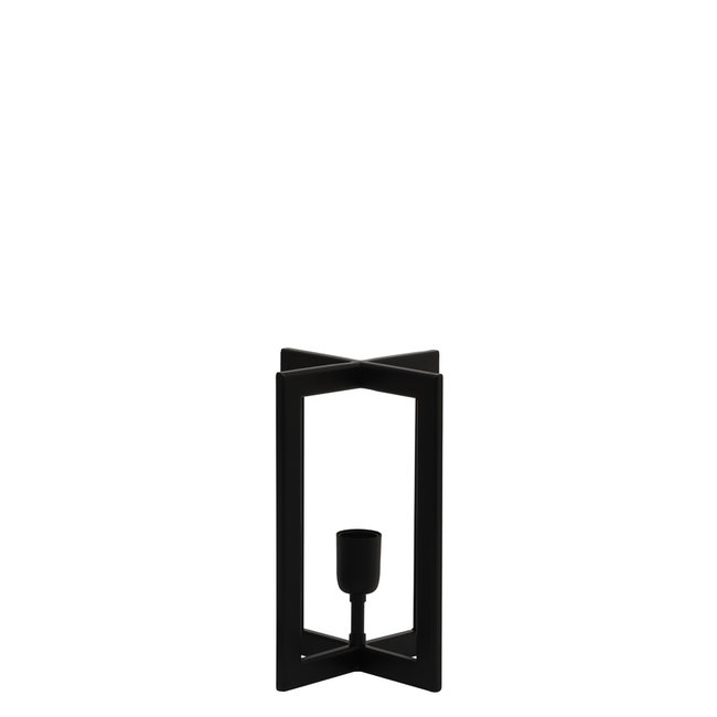 Light en Living Tafellamp 21x21x30 cm MACE mat zwart