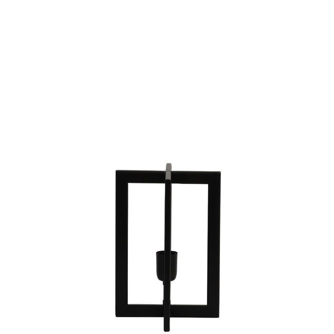 Light en Living Tafellamp 21x21x30 cm MACE mat zwart