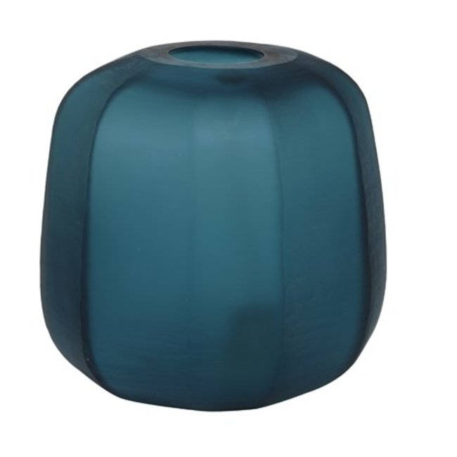 Light en Living Vaas PACENGO blauw - Ø23x24 cm 