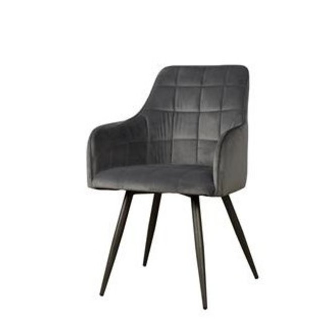 Tower Living Eetkamerstoel Silva - Grijs, geel of groen