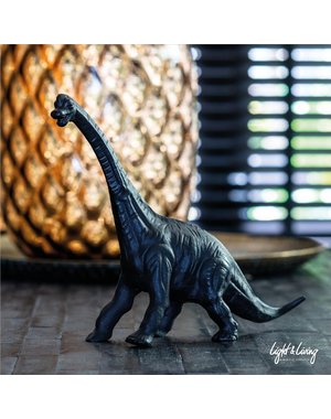 Light & Living Ornament Dinosaurus Zwart