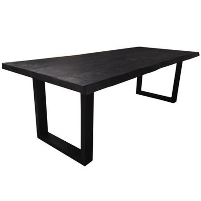 Tower Living Eettafel  Ultimo Live edge blank of zwart - diverse afmetingen