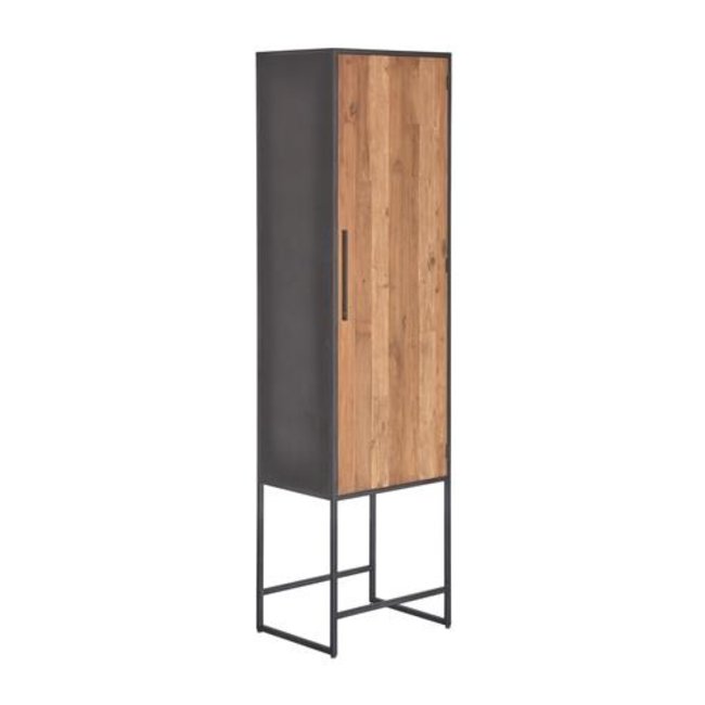 Tower Living Opbergkast Felino Teak 1 deur links of rechts