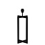 Light en Living Lampvoet 21x21x46 cm MACE mat zwart