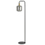 Light en Living Vloerlamp Ø28x155 cm LEKAR antiek brons+smoke glas
