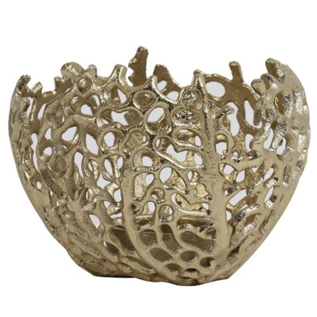 Light en Living Theelicht Ø12x10 cm SABELA antiek goud