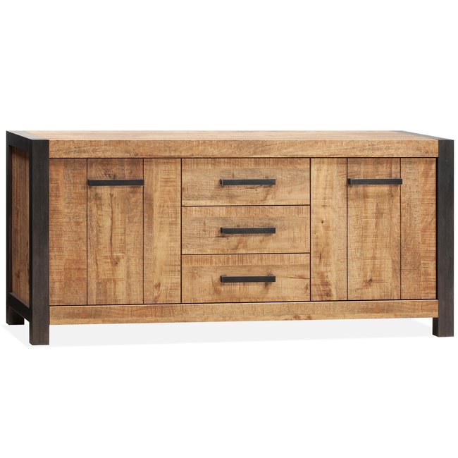 WoonMax Dressoir City Mango 2 deurs en 3 lades