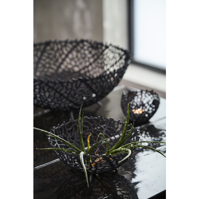 Light en Living Schaal Ø35,5x14 cm GALAXA antiek goud of zwart