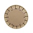 Light en Living Spiegel Ø71 cm PIEDRE rotan naturel