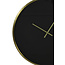 Light en Living Klok Ø41 cm SEPONI zwart-goud