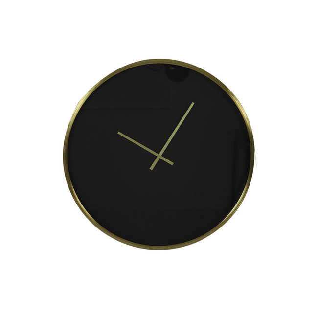 Light en Living Klok Ø41 cm SEPONI zwart-goud