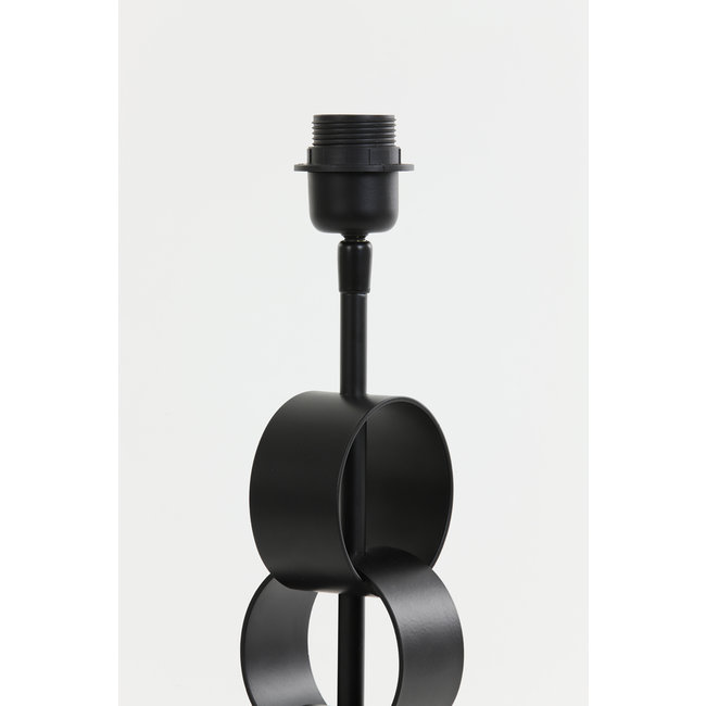 Light en Living Lampvoet Ø15x42 cm CIRCULUM mat  zwart