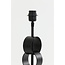 Light en Living Lampvoet Ø15x42 cm CIRCULUM mat  zwart