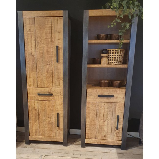 WoonMax Boekenkast City Mango 1  deur en 1 lade