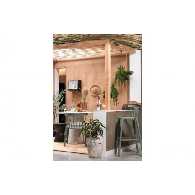 Woood Varen hangende kunstplant groen 58cm