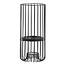 Light en Living Windlicht BRISLA mat zwart - 2 maten