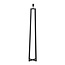 Light en Living Vloerlamp 25x25x130 cm MILEY mat zwart
