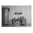 Woood Dennis Bureau Grenen Steel Grey Geborsteld [fsc]