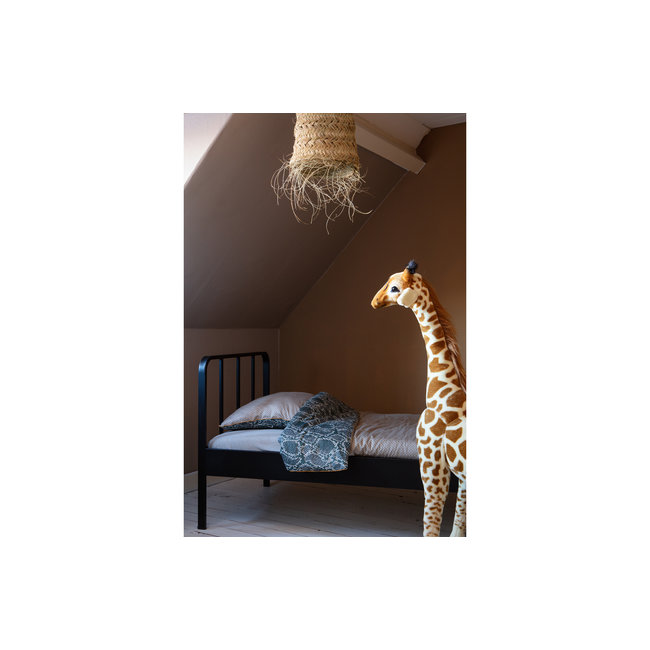 Woood Mees Bed Metaal Zwart 90x200 Cm