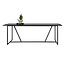 Woood Silas Eettafel Essen Blacknight [fsc] 220 cm