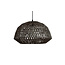 Woood Kace Hanglamp Jute Zwart Ø45cm