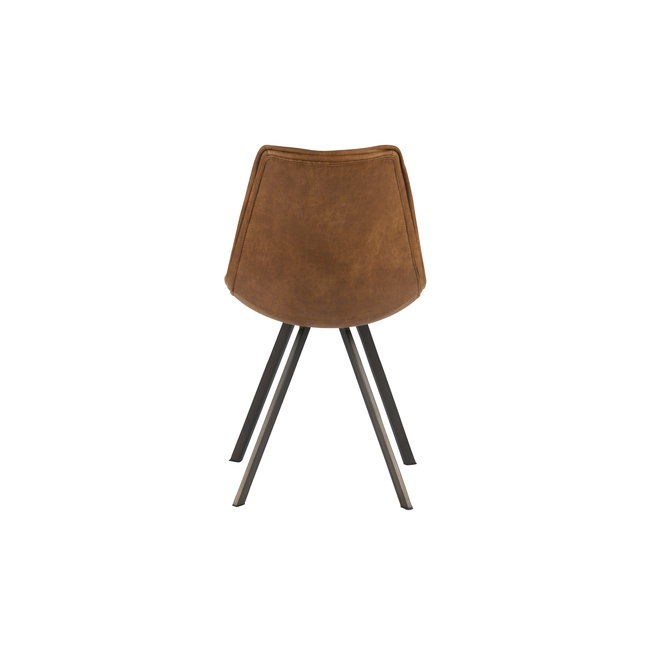 Woood Set van 2 - Swen Eetkamerstoel Cognac