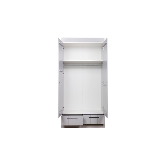 Woood Connect - 2 Drs + Lade - Strokendeur Betongrijs [fsc]