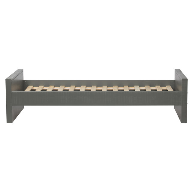 Woood Morris Bed Grenen Leem 90x200cm Excl Lattenbodem [fsc]