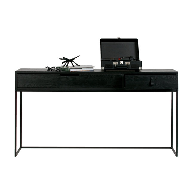 Woood Silas Sidetable Eiken Blacknight [fsc]