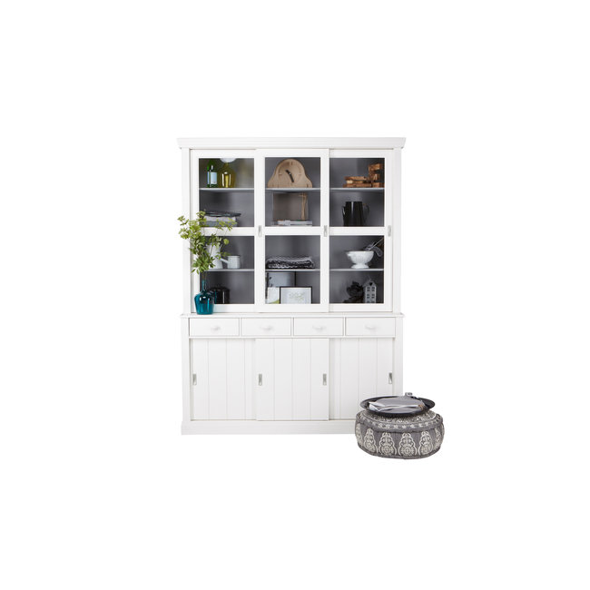 Woood Lagos Winkelkast Grenen Wit [fsc]