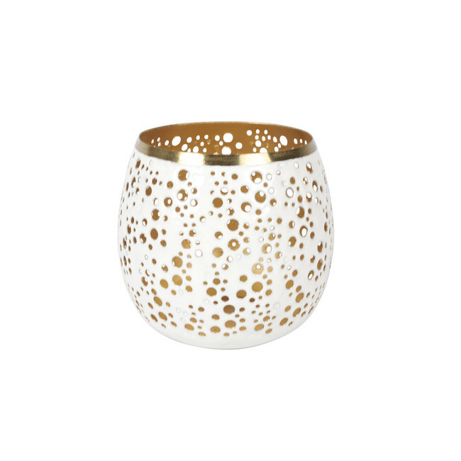 Countryfield Theelicht Anjana wit - Diverse afmetingen