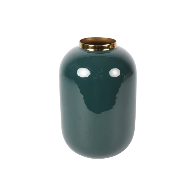 Countryfield Vaas Madras blauwgroen -  Maat S of L