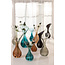 Light en Living Vaas deco Herley glas grijs groen - 2 maten