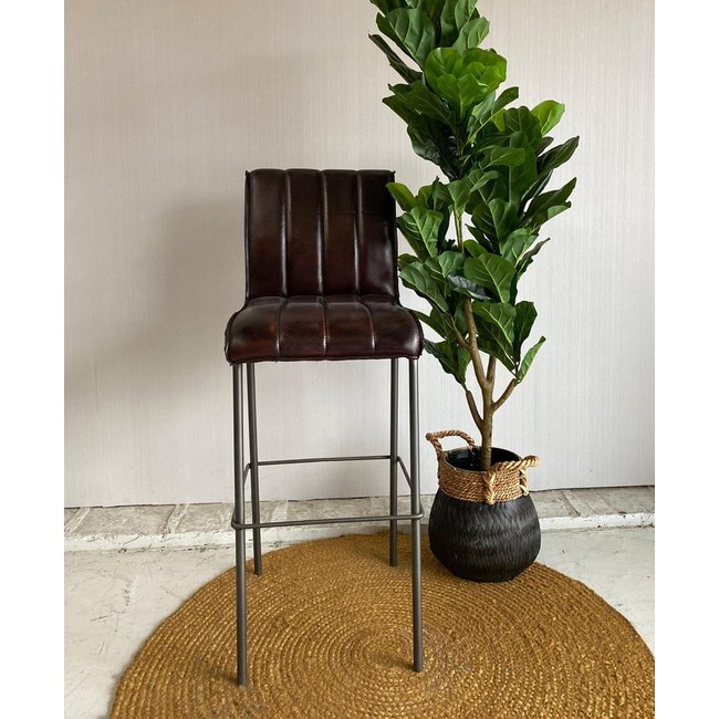 Eleonora Barkruk Marvin Donkerbruin of Cognac rosi leer - Showroommodel