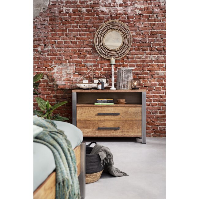 WoonMax Commode Lennox Old Teak - Showroommodel