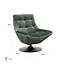 Richmond Interiors  Draaifauteuil Richelle Jade Velvet (Genova 504 Jade)