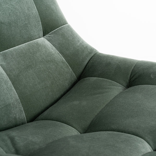 Richmond Interiors  Draaifauteuil Richelle Jade Velvet (Genova 504 Jade)