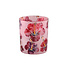 PTMD Theelicht Denise Roze glazen hibiscus bloemen