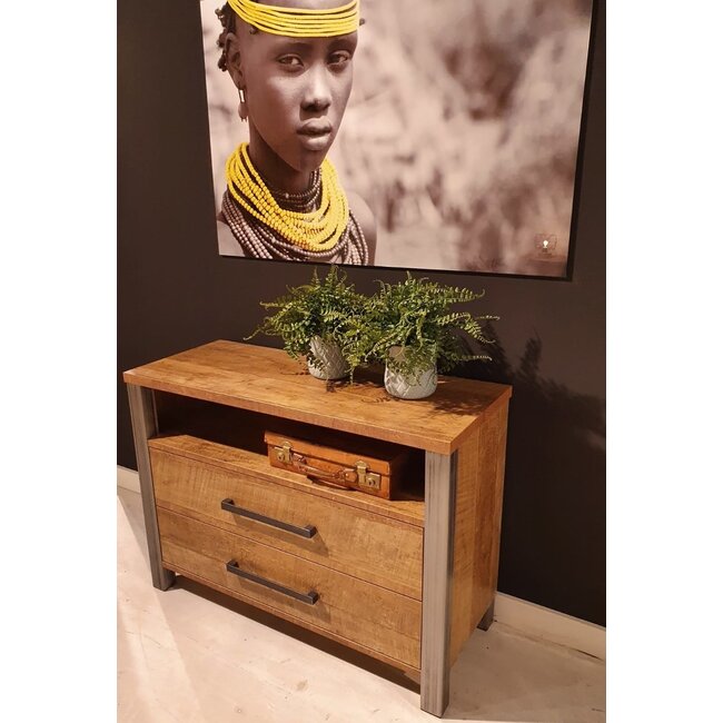 WoonMax Commode Lennox Old Teak - Showroommodel