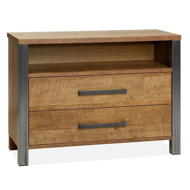 WoonMax Commode Lennox Old Teak - Showroommodel