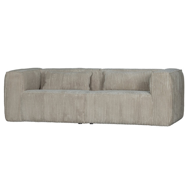 Woood Bean 3,5-zits Bank Grove Ribstof Naturel