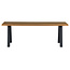 Woood Tablo Outdoor Eettafel Naturel Met A-poot Metaal [fsc]