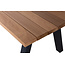 Woood Tablo Outdoor Eettafel Naturel Met A-poot Metaal [fsc]