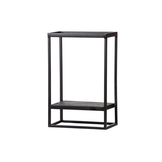 Woood Febe Wandrek Verticaal Metaal Zwart voor binnen en buiten