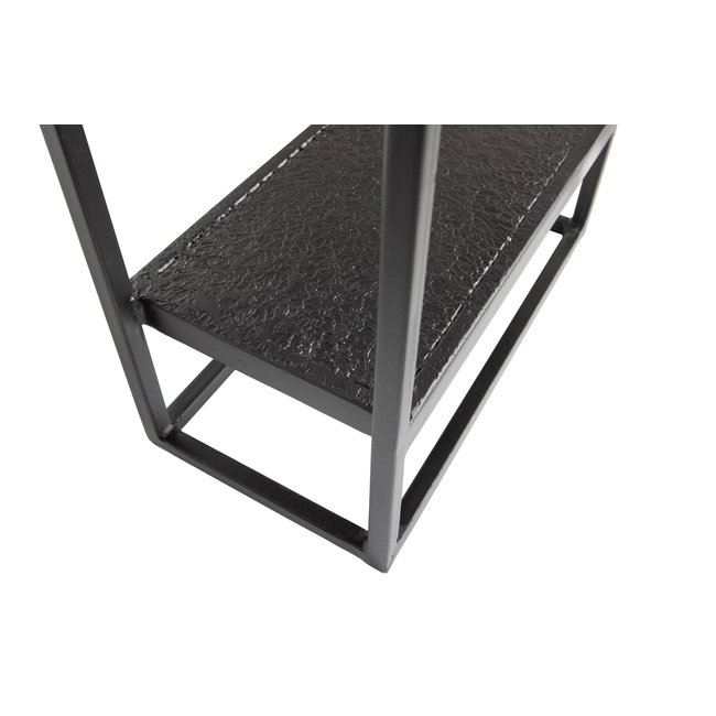 Woood Febe Wandrek Verticaal Metaal Zwart voor binnen en buiten